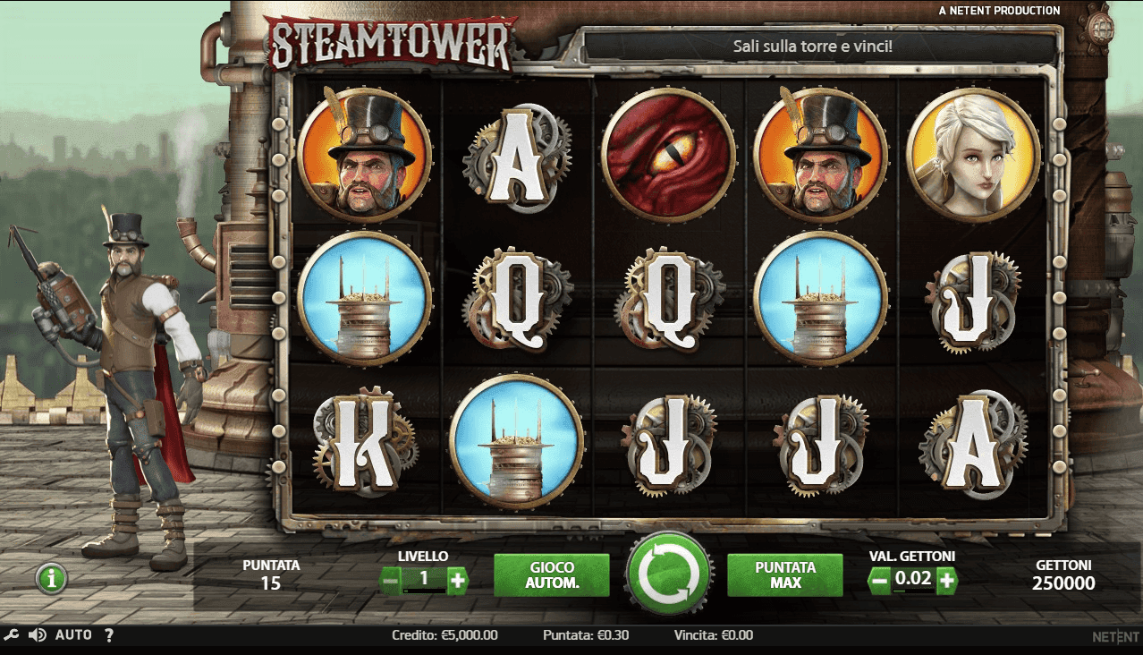 Steam Tower